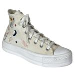 Converse Sneakers Chuck Taylor All Star Lift It's Okay To Wander Women’s Size 7M Photo 2