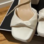 Nina Shoes Ivory Satin Platform Sandal Photo 2