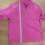 Ralph Lauren Lauren  Fuchsia Zip-Up Cardigan. 100% Cotton size 3X Photo 11