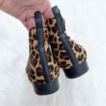 J.Crew  Leopard Animal Print Ankle Booties Photo 2