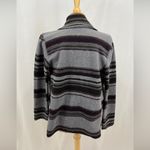 Paraphrase Wool Blend Blanket Stripe Southwest Western Jacket Photo 2