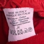 Brandy Melville Womens Red Sleeveless Cami Camisole Smocked Crop Tank Top Size S Photo 3