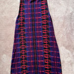 Athleta ‎ Halter Maxi Dress Sleeveless Casual Purple Red Print S Photo 0