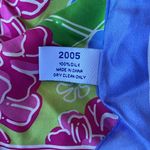 Lilly Pulitzer  Breast Cancer Awareness 100% Silk Scarf 2005 Limited Edition Photo 3