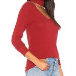 LNA  Merlot Brushed Detached Turtleneck Top Sz S Photo 6
