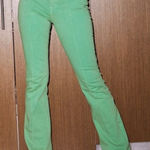 Revice Denim  Green Venus Flares Photo 0