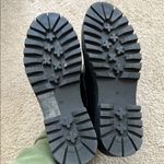 H&M Chunky Black Loafers with Gold Buckle Photo 7