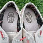 Hey Dude  Conway Craft Linen  Women’s sneakers Size 9 Photo 1