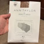 Ann Taylor NIP  High-Waist Control Top The Perfect Sheer Tights Size Large Photo 5