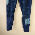 Lululemon Sashiko Blue Camo Patchwork Wunder Under Leggings 6 Photo 3