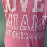 PINK - Victoria's Secret Victoria’s Secret PINK Miami Hurricanes Shirt Photo 2