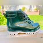 Sam Edelman Circus by  Women's Kascade Rain Boot Hunter Green Shiny size 7 Photo 4