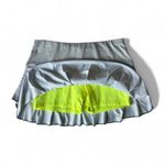 Lucky In Love Scalloped Pleated Skirt Size M Gray Size M Photo 4