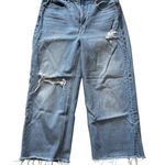 Old Navy Extra High-Rise Wide Leg Medium Wash Jeans Women's Size 8 Photo 0