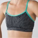 Lululemon Slate Black Bali Breeze Flow Y Bra Photo 0