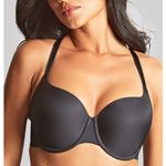 Panache Porcelain Elan Black Full Cup Bra 32DD Underwire Adjustable Straps Photo 0