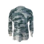 Aerie  Camouflage Long Sleeve Crew Neck Sweatshirt Green Size XS Photo 1