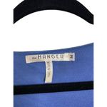 The Hanger  Floral Romper Size Medium Baby Blue Long Sleeve Pockets Floral Shorts Photo 1