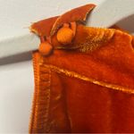 Free People  Jills Sequin Swing Halter Dress Orange XSmall Photo 5