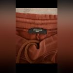 ANINE BING  Tyler Sweat Pants in
Burgundy fall casual $200 M distressed designer Photo 5