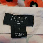 J. Crew Factory Poppy Floral Mini Skirt White Size 6 Photo 5
