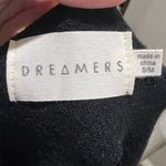 Dreamers Women's Black V-Neck Long Sleeve Crop Top Size S Casual Fall Photo 5