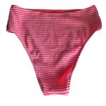 Aerie  Textured High Cut Cheeky Bikini Photo 1