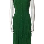 Reformation Green Midi Dress Sz 2 Photo 0