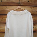 Tradlands Off White Alpaca Wool Blends Sweater Photo 5