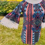 Winwin Colorful Bell Half Sleeve Tunic Photo 6