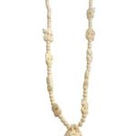 Vintage Hand Carved Elephant Necklace Photo 0