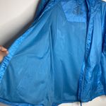 L.L.Bean light blue rain jacket size large petite Photo 5