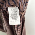 Fleur Bleue| Brown and Navy Straight Maxi t Photo 4