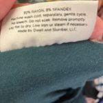 Dwell & Slumber Caftan Dress M/L Green Modal Maxi Lounge Gown‎ Pockets Sleep Size L Photo 3