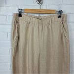 Quince 100% European Linen Pants in Driftwood Size M Tan Size M Photo 3