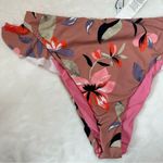 The Bikini Lab  Floral High Waisted Bikini Bottoms Size XL NWT Photo 1