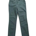 Loft Jade Green Skinny Crop Jeans Photo 0