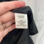 Skies Are Blue women's black sequin striped crewneck sleeveless blouse top M Photo 3