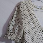 L'Academie White & Black Polka Dot Dress Revolve Size M Photo 4
