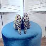 Madden Girl  Multicolor Platform Pumps 70s Style Size 6.5 Photo 3