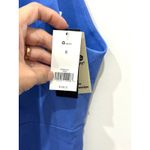 Banana Republic NWT  Bi-Stretch Racer-Neck Sheath Mini Dress Blue Women's Size 8 Photo 5