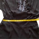 White House | Black Market 10 Romper Shorts Resort Embroidered Boho Kimono Sleeve Photo 12