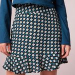Band of Gypsies Band of the free Womens Teal Collette mini skirt Photo 0