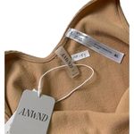 Anwnd Beige Bodysuit Tank Top Women Size Large NWT | 10H-45 Photo 4