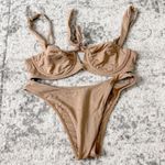 Monday Swimwear Bikini Clovelly Top Byron Bottom Husk Brown Photo 3