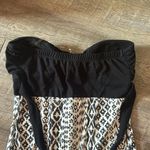 One Step Up Strapless ‎ dress Size medium. Lightweight black and white Photo 3