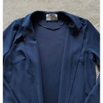 Ruff Hewn  Womens‎ Jacket Blazer Lightweight Stretch Navy Blue Pockets Sz Xs Photo 2