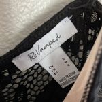 Revamped EUC  Lace Black Cream Dress size S Photo 3