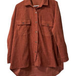 Petal + Pup Women's Long Sleeve Button Down Tunic Top Size Small Cotton Blend Photo 0