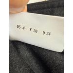 Akris Punto 100% Wool Charcoal Trouser Pant - Size - 4 Photo 3